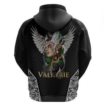 Viking Warrior Hoodie Valkyrie - Warrior Of Asgard TS04