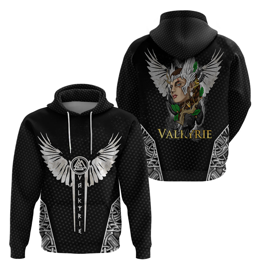 Viking Warrior Hoodie Valkyrie - Warrior Of Asgard TS04