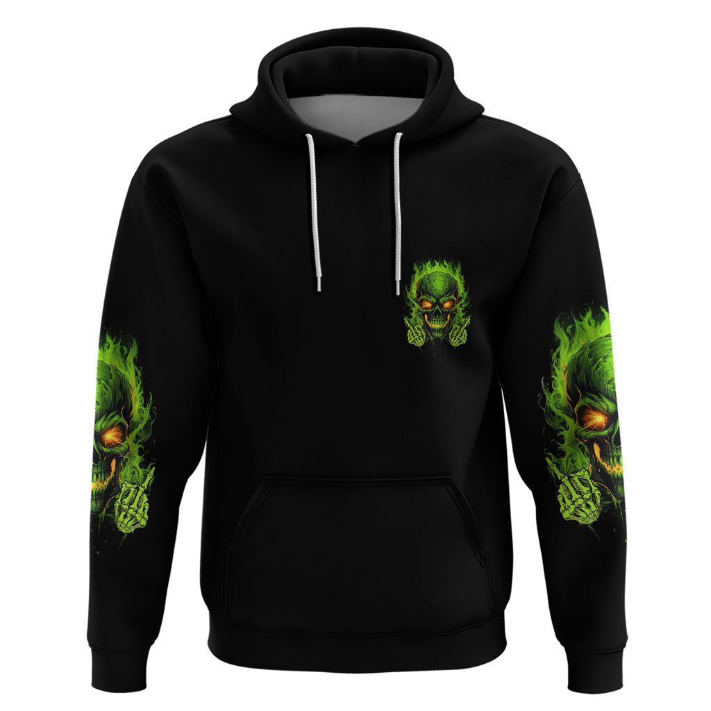 I Can't Go To Hell Reaper Skull Hoodie TS04