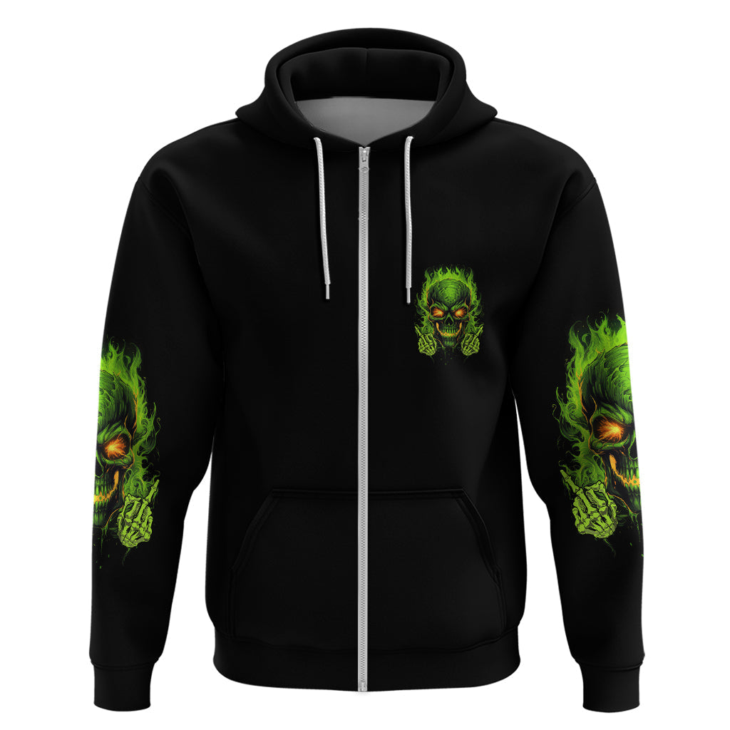 I Can't Go To Hell Reaper Skull Hoodie TS04