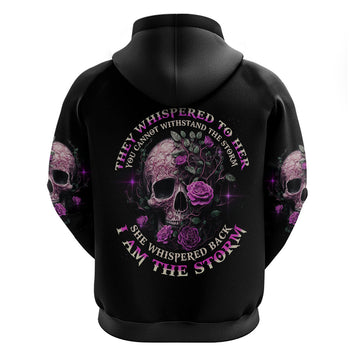 I Am The Storm Rose Hoodie TS04