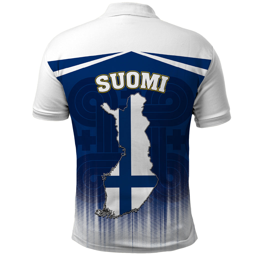 Finland Polo Shirt Coat Of Arms Mix Hannunvaakuna TS06