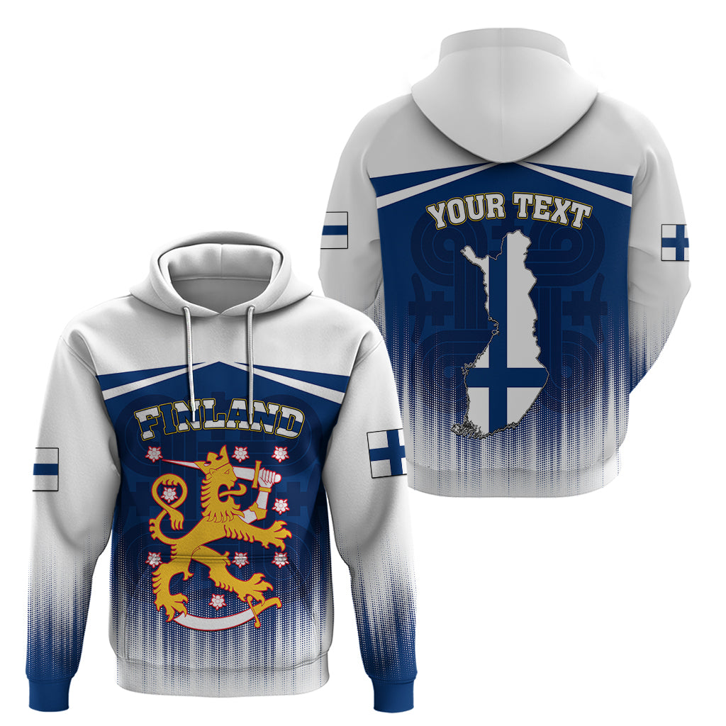Custom Finland Hoodie Coat Of Arms Mix Hannunvaakuna TS06
