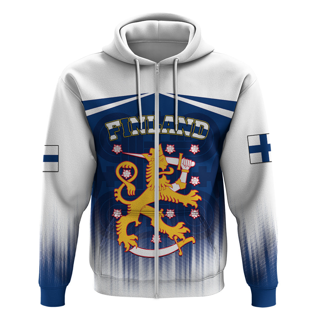 Custom Finland Hoodie Coat Of Arms Mix Hannunvaakuna TS06