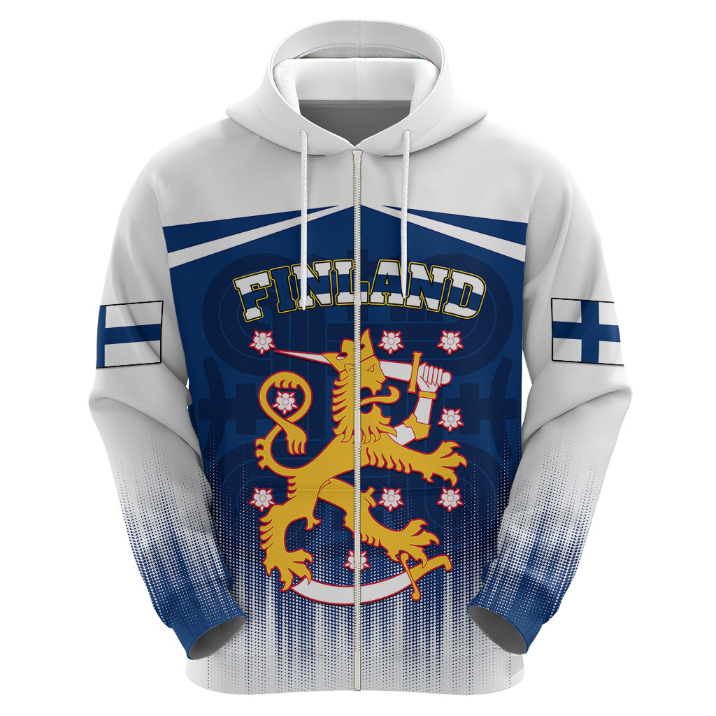 Custom Finland Hoodie Coat Of Arms Mix Hannunvaakuna TS06