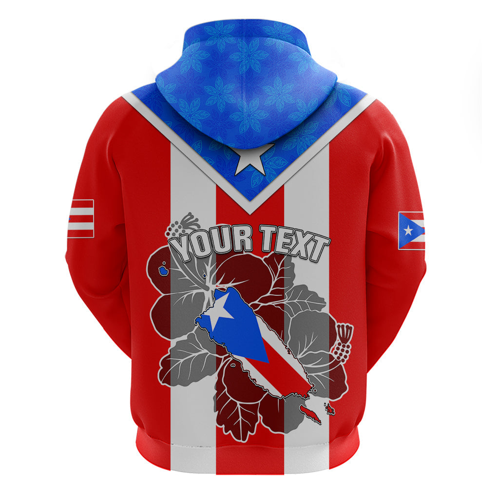 Custom Puerto Rico Hoodie Coqui Frog Mix Flor de Maga TS06