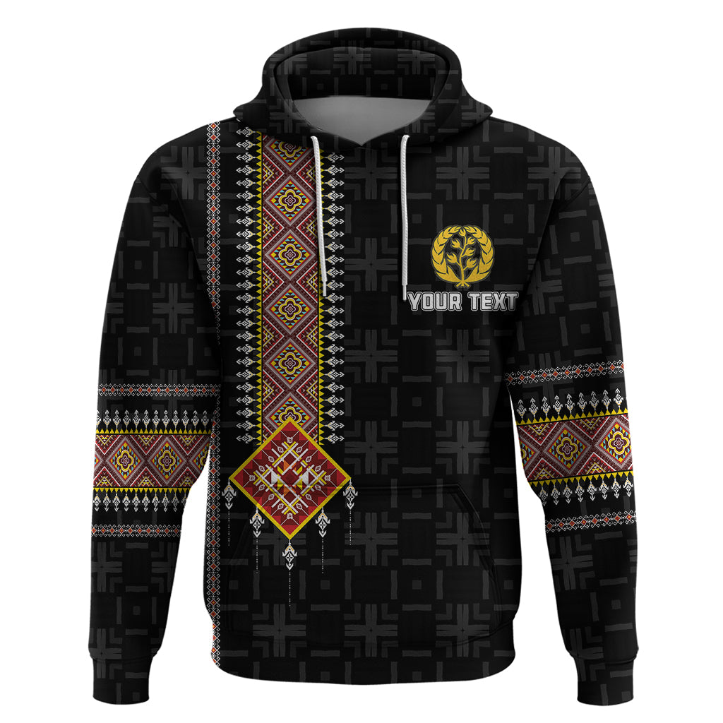 Custom Eritrea Hoodie Habesha With African Pattern TS06