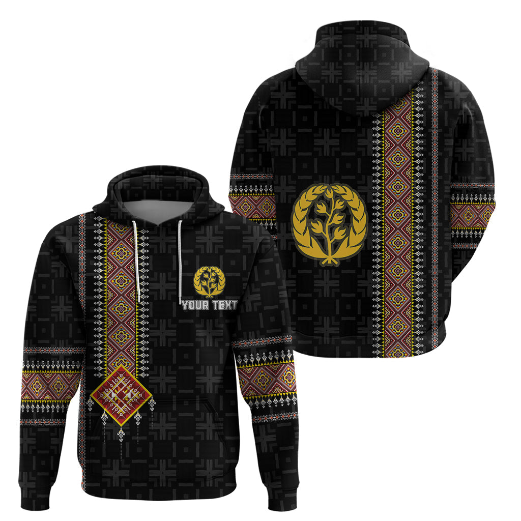 Custom Eritrea Hoodie Habesha With African Pattern TS06