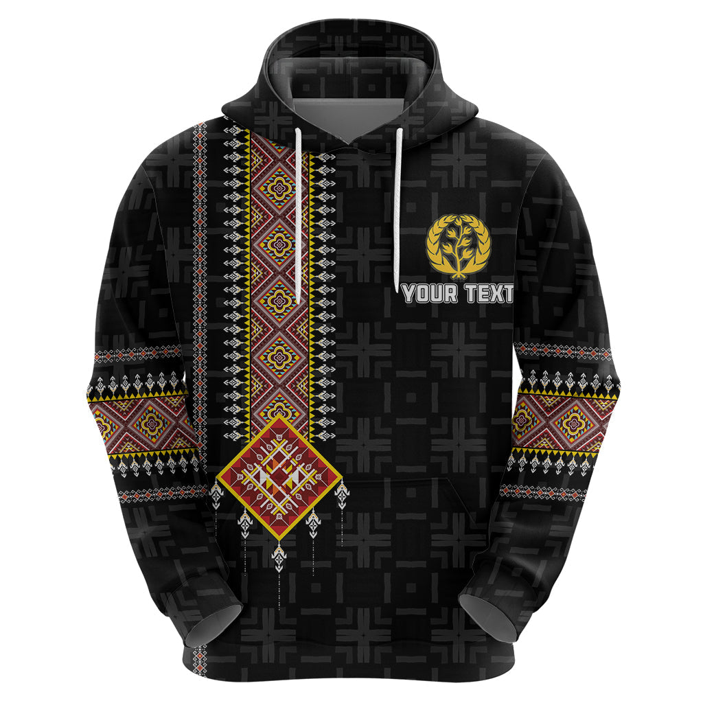 Custom Eritrea Hoodie Habesha With African Pattern TS06