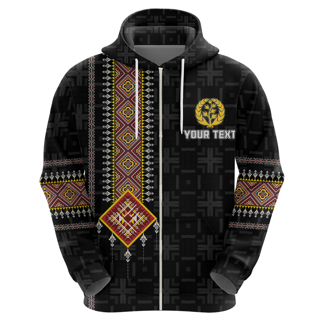 Custom Eritrea Hoodie Habesha With African Pattern TS06