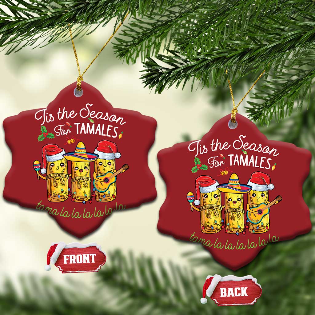 Christmas Mexico Christmas Ornament Tis The Season For Tamales TS09