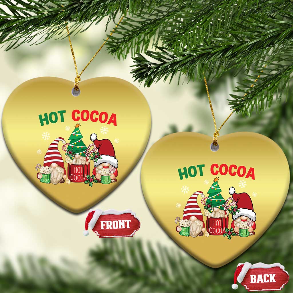 Hot Cocoa Gnomes Drink Hot Chocolate Watch Christmas Movies Christmas Ornament TS09
