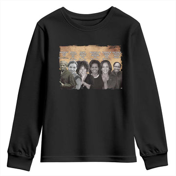 Black Women History Youth Sweatshirt Harriet Led So Rosa Could Sit Black History TS09
