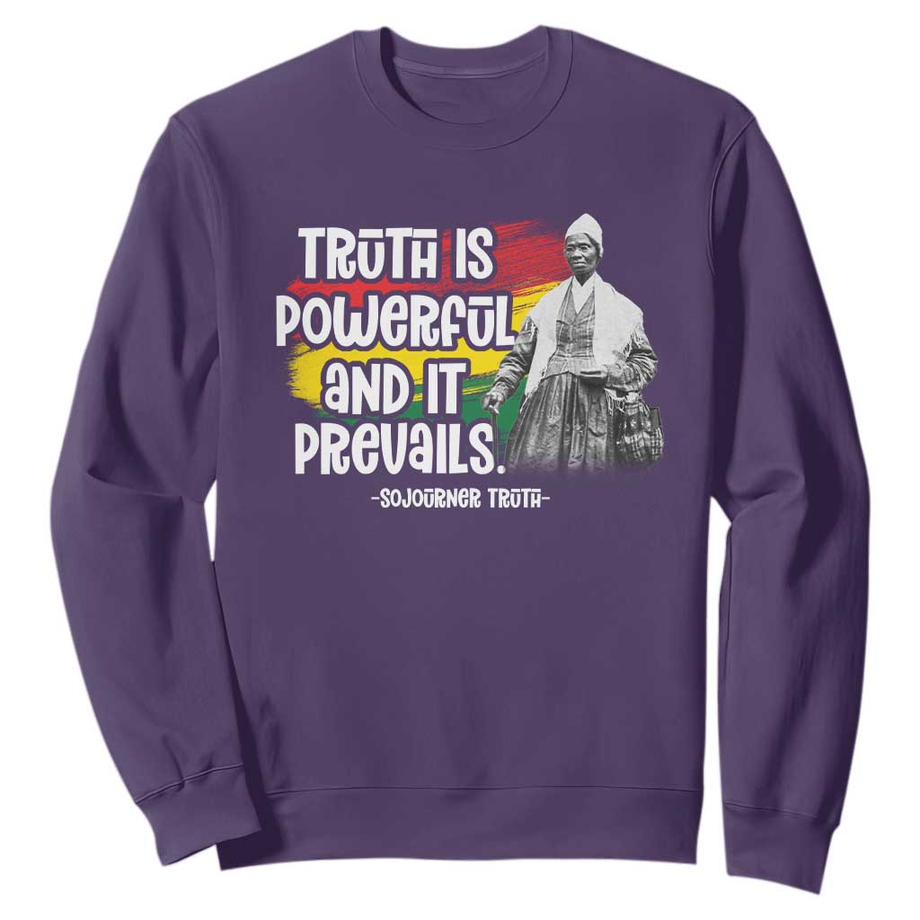 Sojourner Truth Sweatshirt Truth Is Powerful And It Prevails Black History TS09