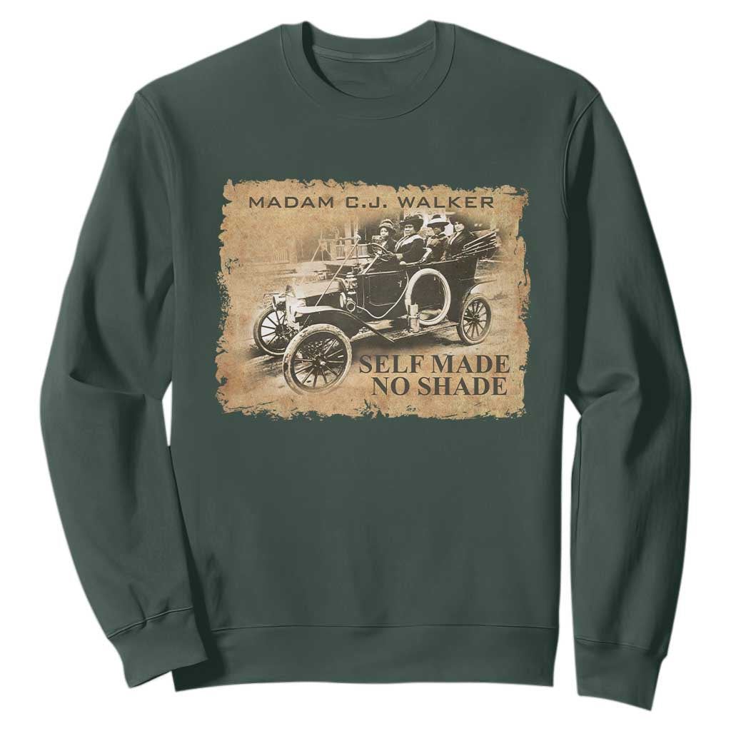 Madam C.J. Walker Sweatshirt Self Made No Shade Black History TS09