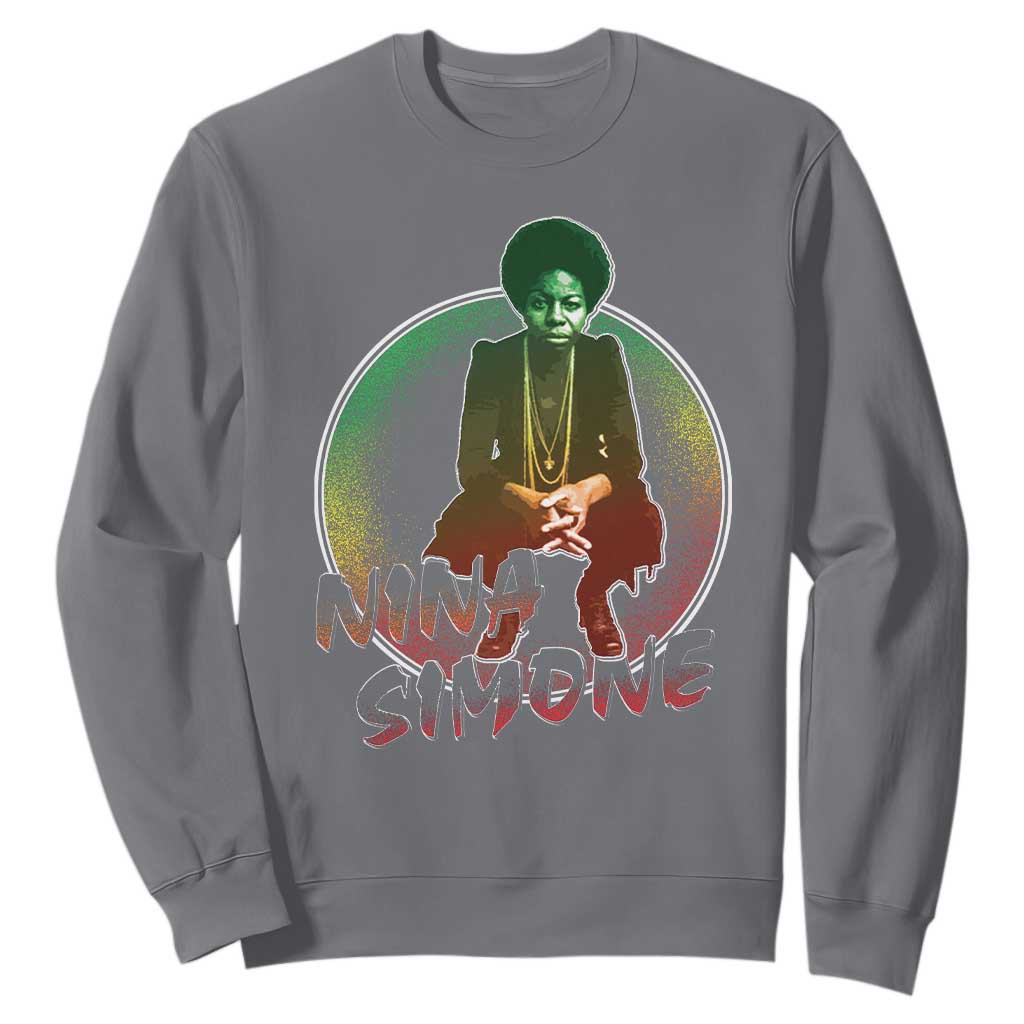 Nina Simone Sweatshirt Black Women History Pride TS09