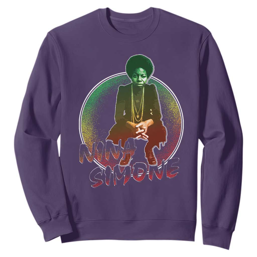 Nina Simone Sweatshirt Black Women History Pride TS09