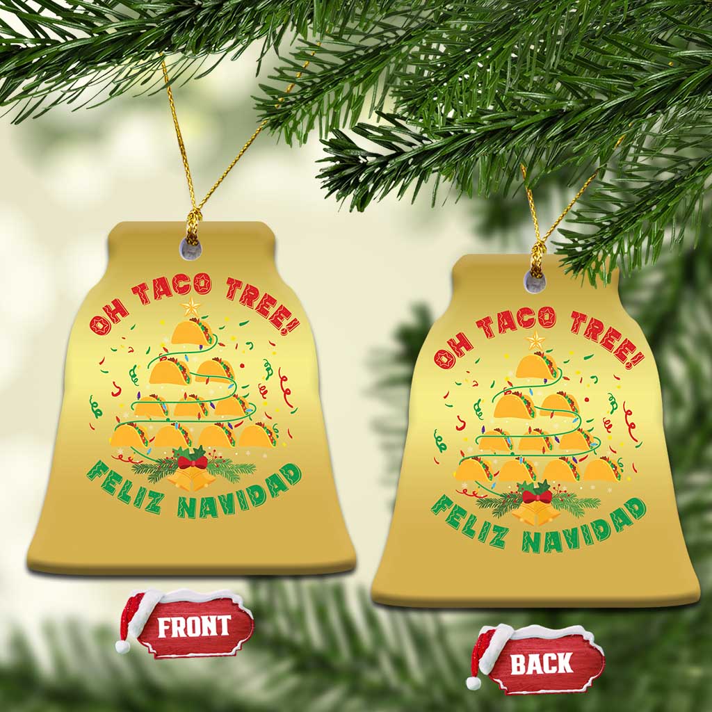 Funny Mexico Xmas Christmas Ornament Oh Taco Tree Tacos Lover TS09