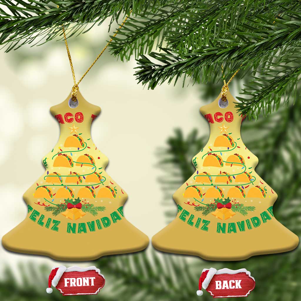 Funny Mexico Xmas Christmas Ornament Oh Taco Tree Tacos Lover TS09