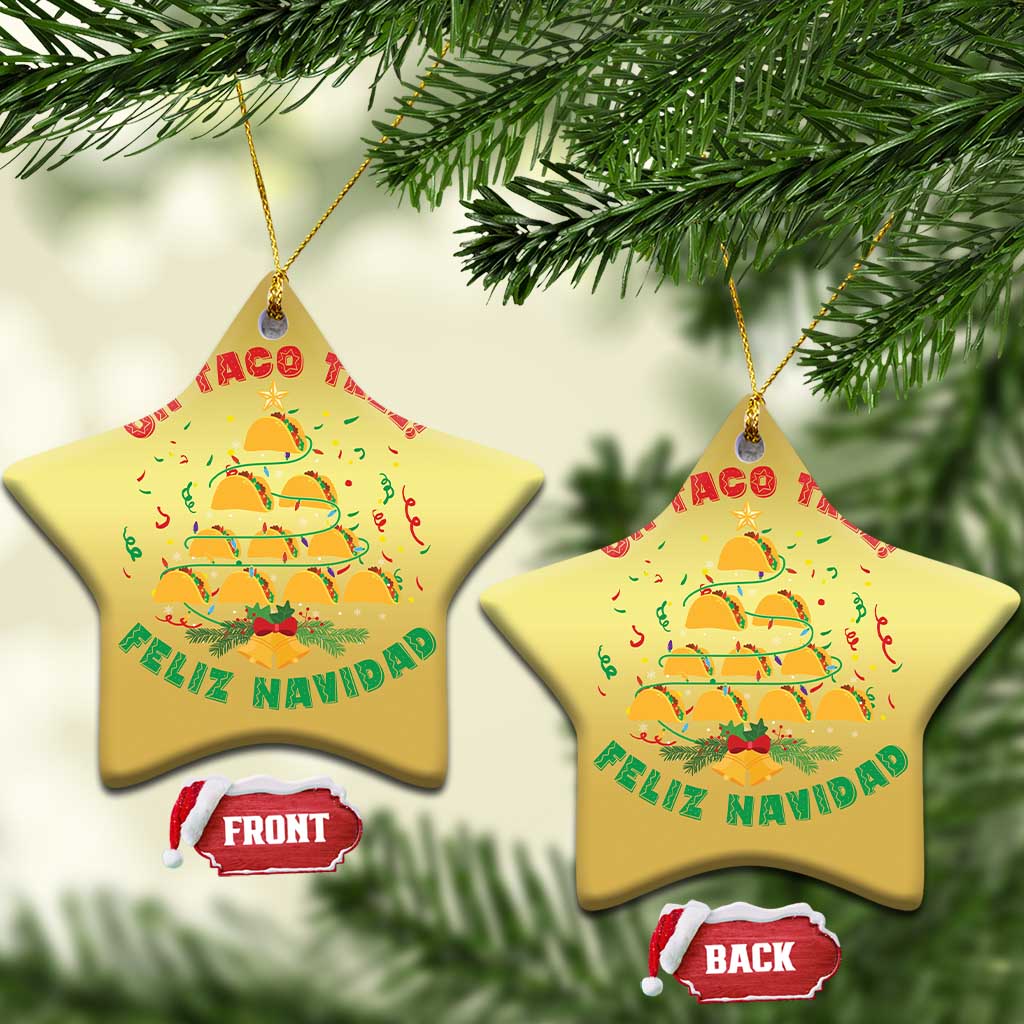 Funny Mexico Xmas Christmas Ornament Oh Taco Tree Tacos Lover TS09