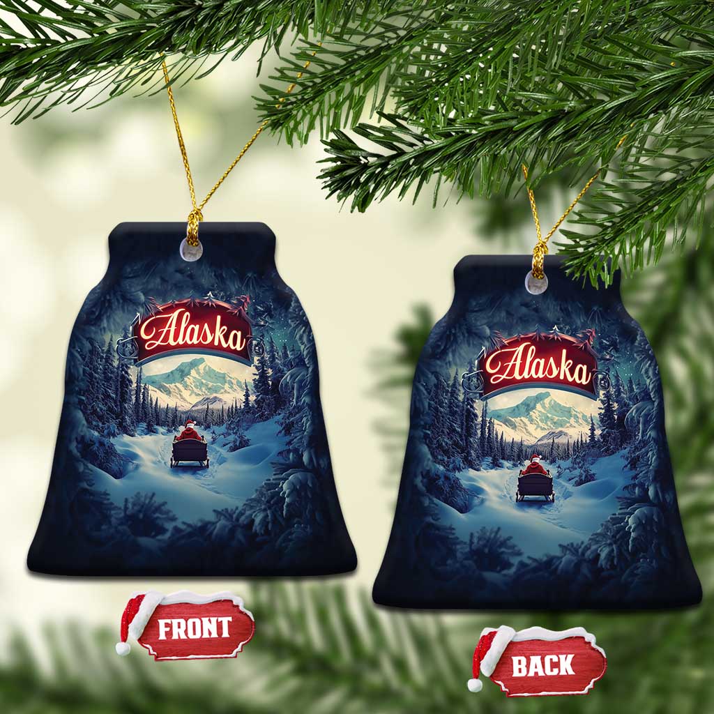 Xmas In Alaska Christmas Ornament Santa Winter Snow Season TS09