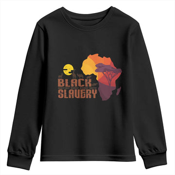 Black Pride Youth Sweatshirt Black History Didn't Start With Slavery African American TS09