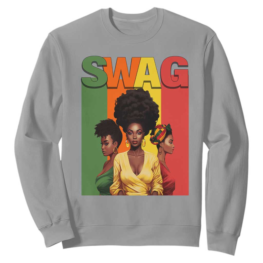 Black History Month Sweatshirt Swag Melanin Queen TS09