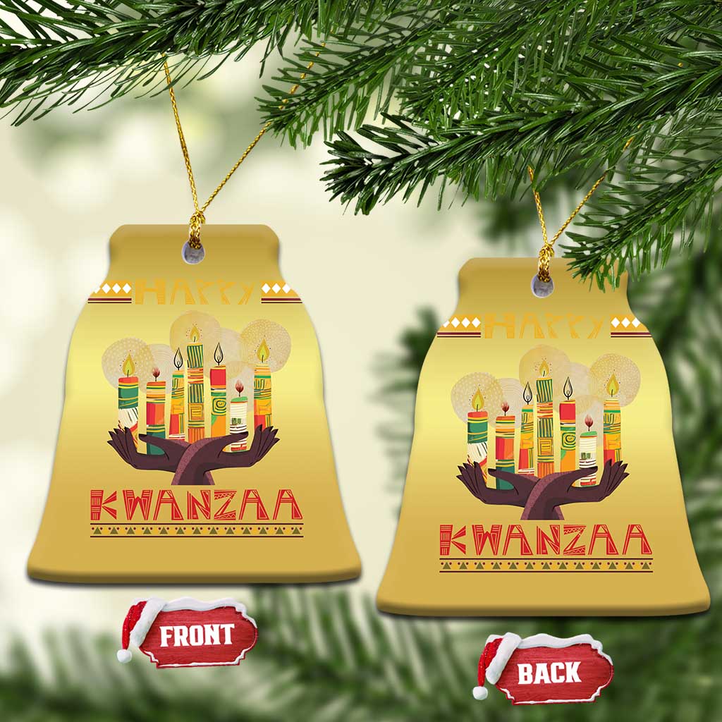 Happy Kwanzaa African American Xmas Christmas Ornament TS09