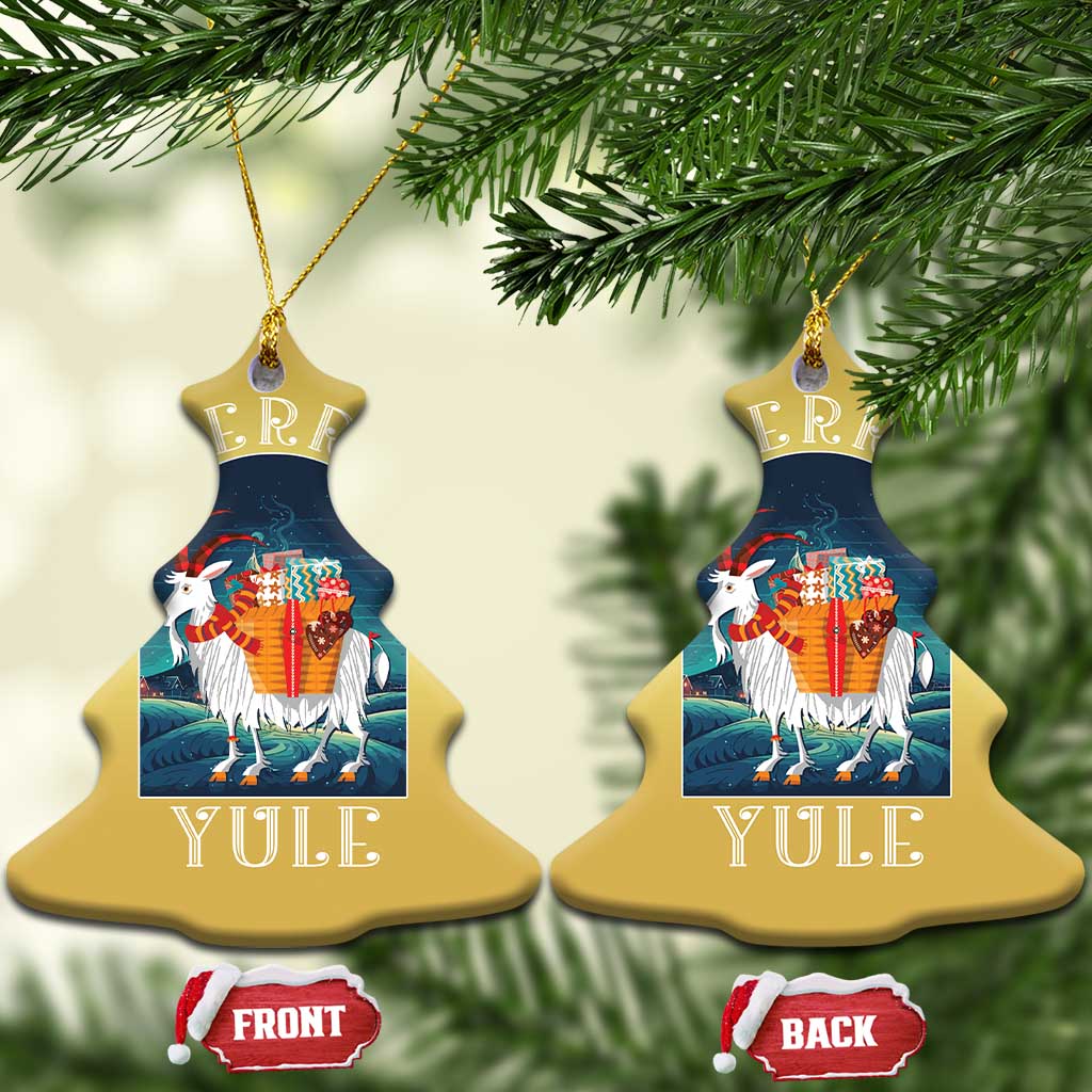 Yule Goat Christmas Ornament Jul Nordic Yuletide TS09