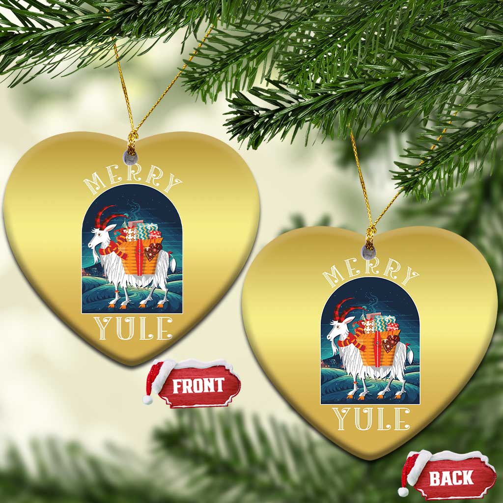 Yule Goat Christmas Ornament Jul Nordic Yuletide TS09