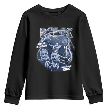 Martin Luther King Jr Youth Sweatshirt I Have A Dream Like King Black History MLK Day TS09