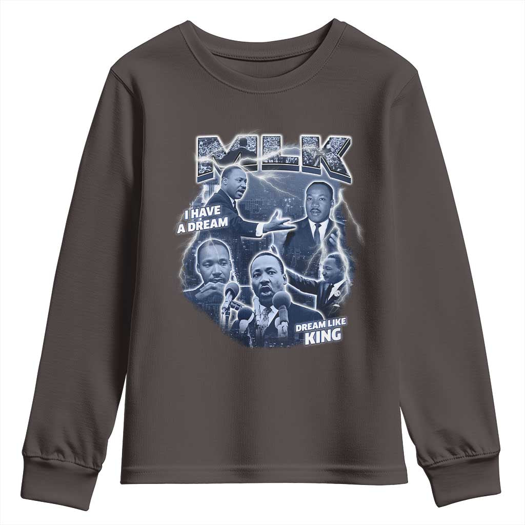 Martin Luther King Jr Youth Sweatshirt I Have A Dream Like King Black History MLK Day TS09