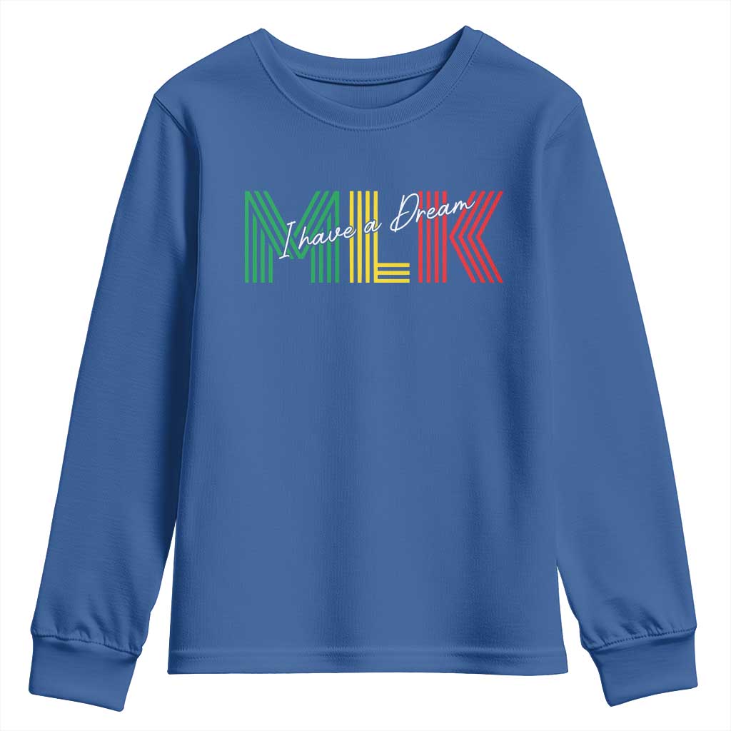 Martin Luther King Jr Day Youth Sweatshirt I Have A Dream Black History MLK TS09