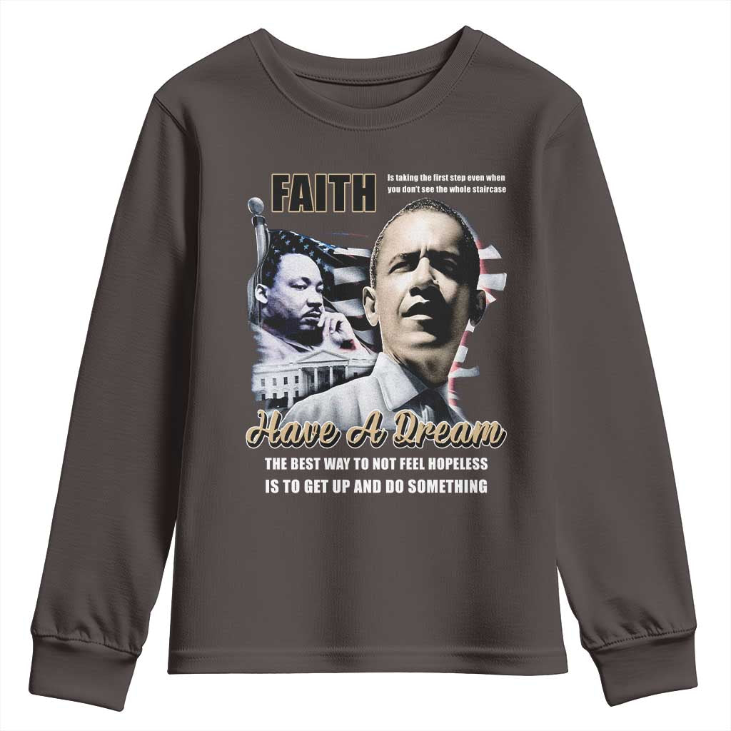 Obama Martin Luther King Jr Youth Sweatshirt TS09