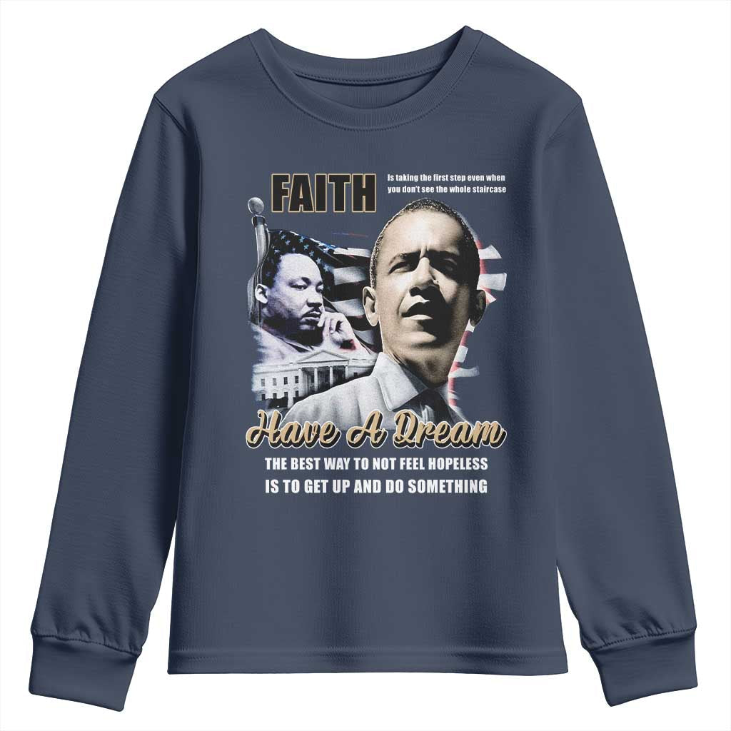 Obama Martin Luther King Jr Youth Sweatshirt TS09