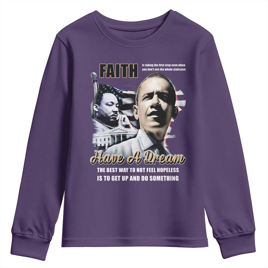Obama Martin Luther King Jr Youth Sweatshirt TS09