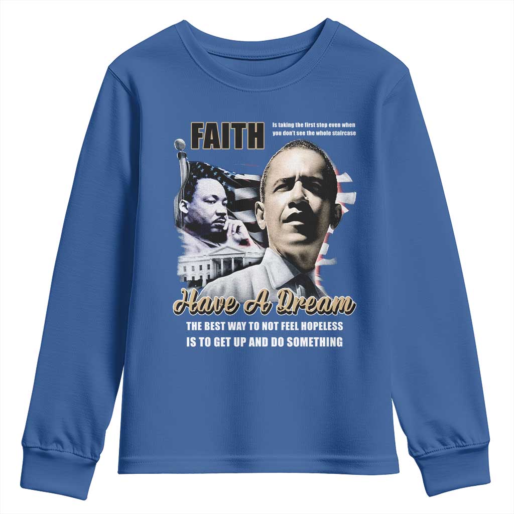 Obama Martin Luther King Jr Youth Sweatshirt TS09