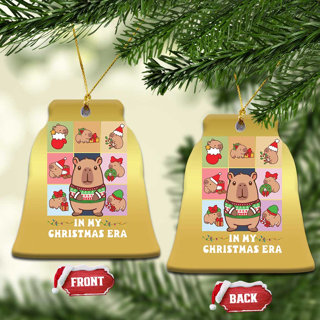 Funny Capybara Xmas Christmas Ornament In My Christmas Era TS09