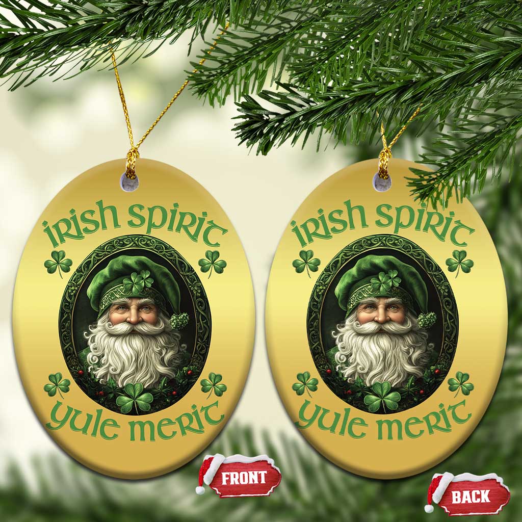 Irish Spirit Yule Merit Christmas Ornament TS09