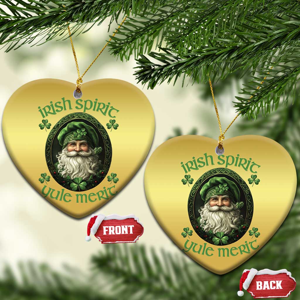 Irish Spirit Yule Merit Christmas Ornament TS09