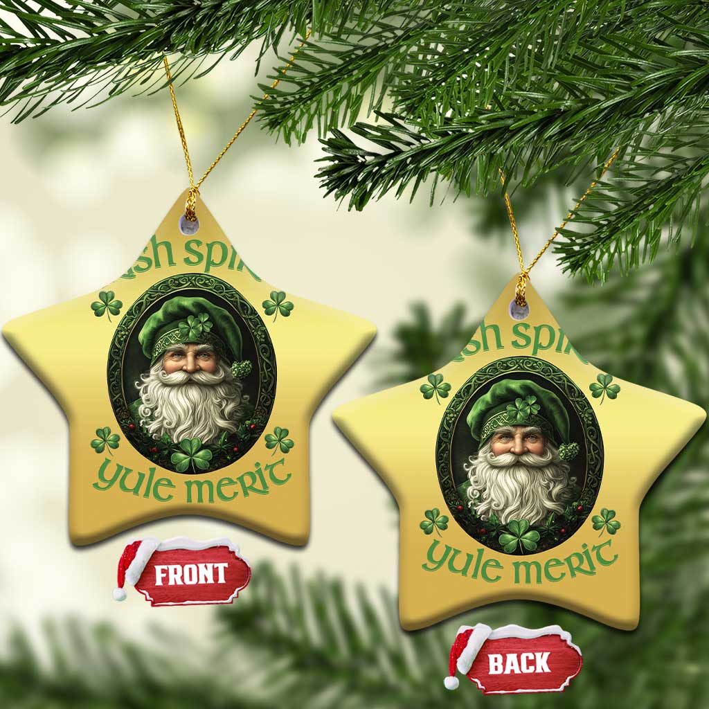 Irish Spirit Yule Merit Christmas Ornament TS09