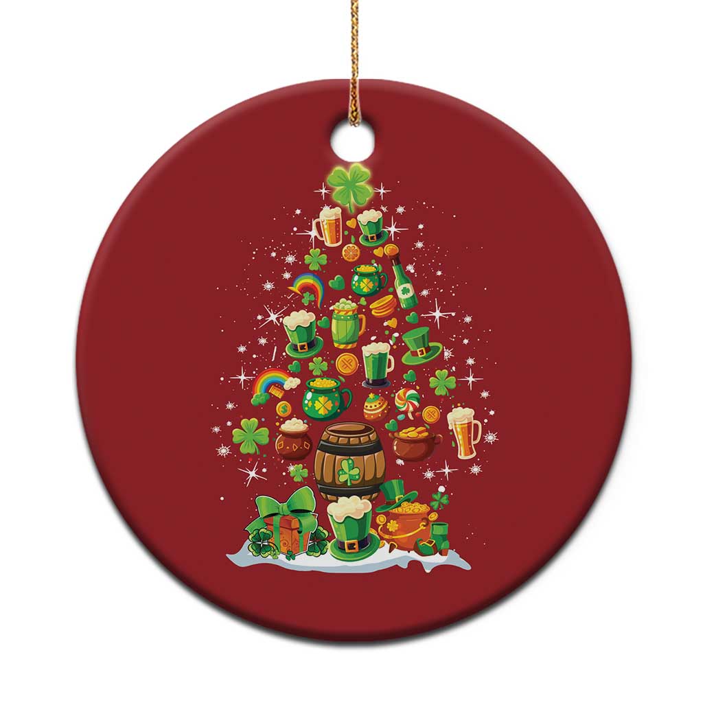 Merry Christmas Tree Irish Christmas Ornament TS09