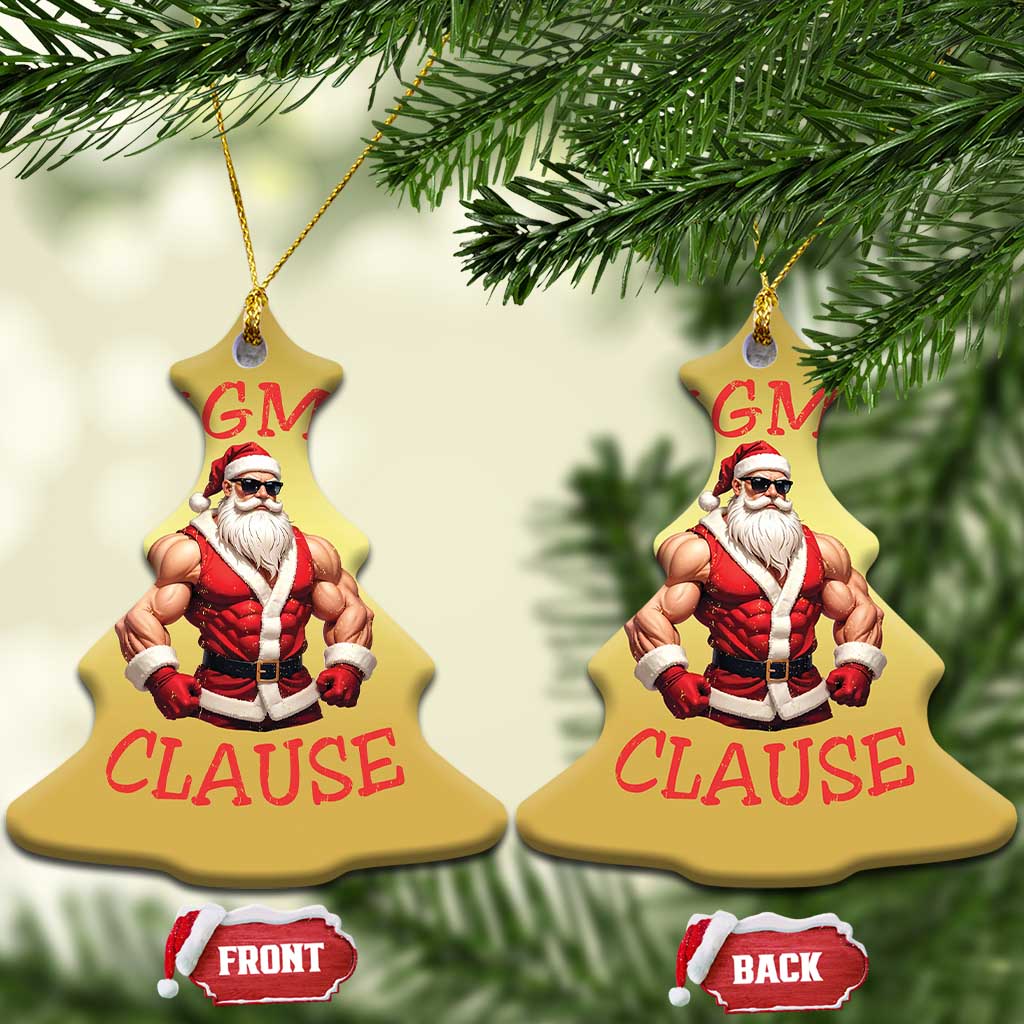 Funny Xmas Sigma Claus Christmas Ornament TS09