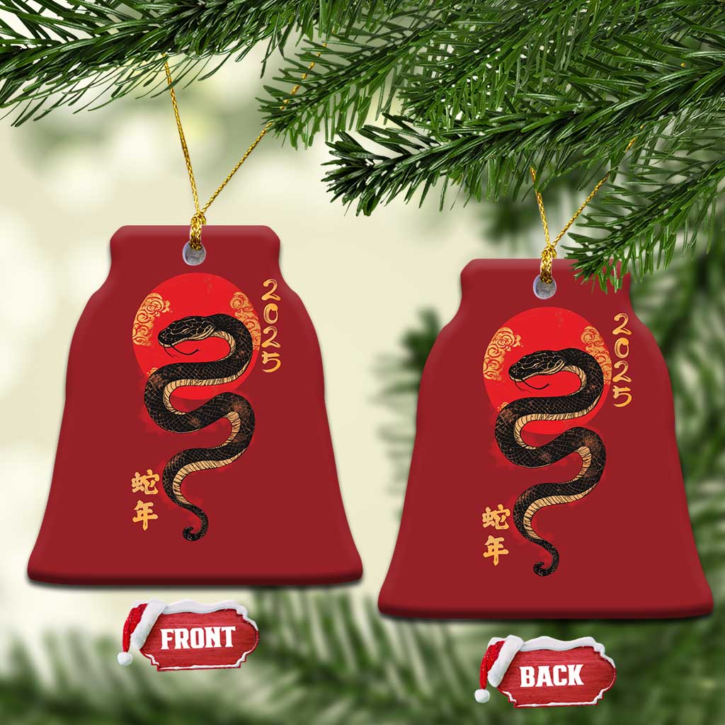Year Of The Snake 2025 Christmas Ornament Lunar New Year Chinese Snake TS09