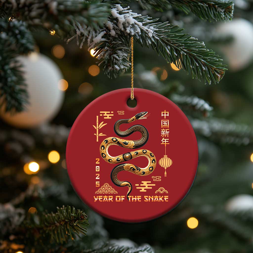 Lunar New Year 2025 Christmas Ornament Year Of The Snake 2025 Chinese China TS09