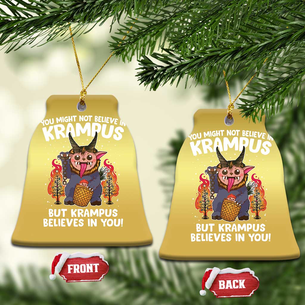 Cute Krampus Christmas Ornament Believes In You Germanic Christmas Demon Horror TS09