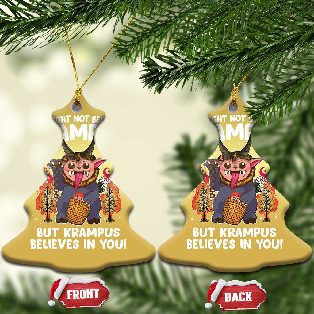 Cute Krampus Christmas Ornament Believes In You Germanic Christmas Demon Horror TS09