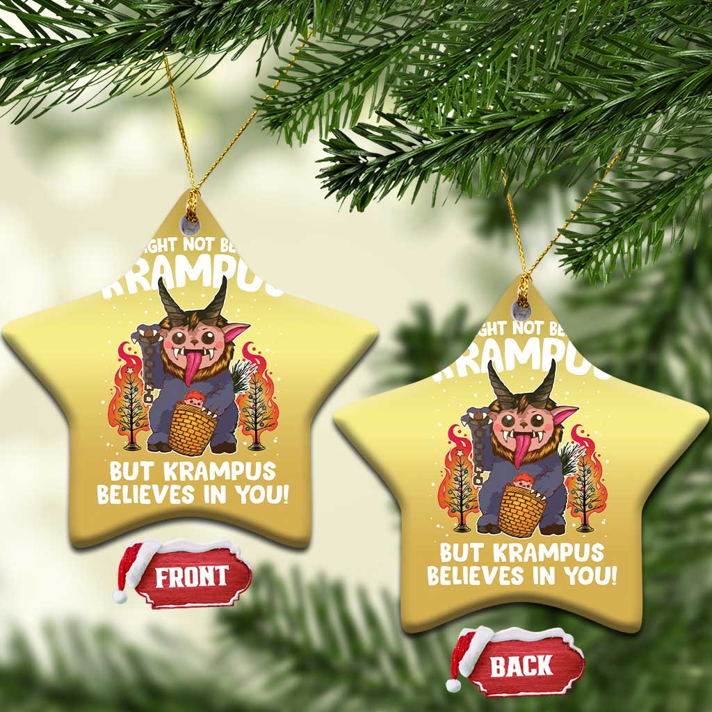 Cute Krampus Christmas Ornament Believes In You Germanic Christmas Demon Horror TS09