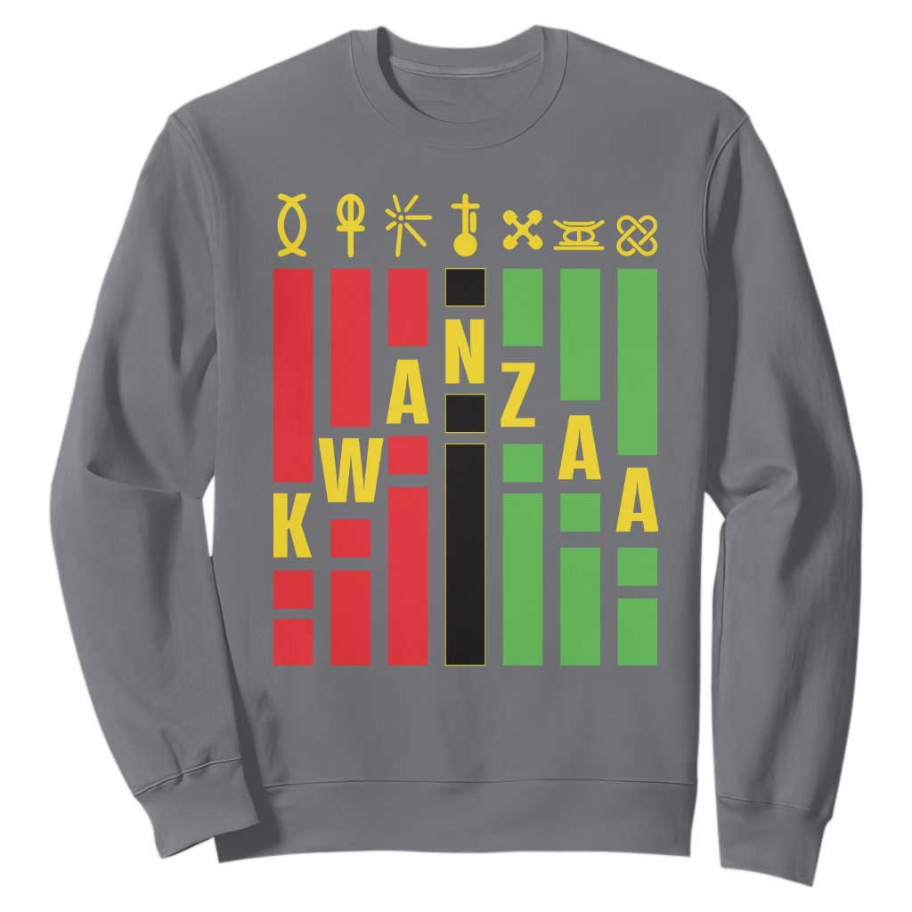 7 Principles Of Kwanzaa Sweatshirt African American Christmas TS09