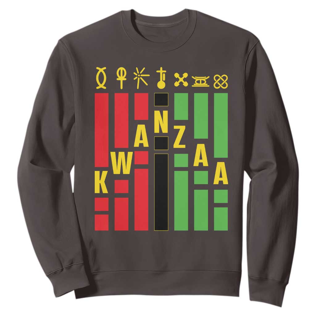 7 Principles Of Kwanzaa Sweatshirt African American Christmas TS09